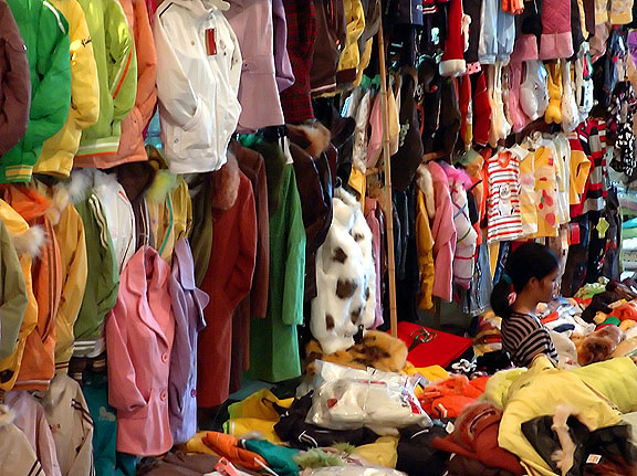 In the clothing market, domestic brands struggle