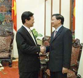 Vietnam, Laos strengthen comprehensive ties