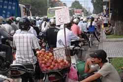 Không được bán hàng nông sản quanh chợ đầu mối TP.HCM  