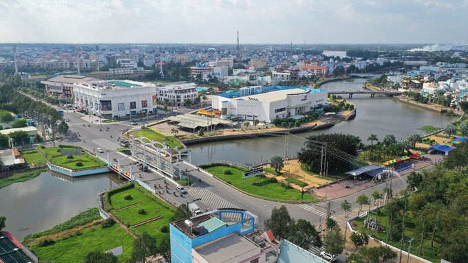 Long An was poured nearly 525 million USD into the industrial park